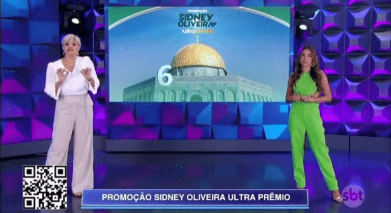 Ação comercial exibida pelo SBT no Programa Silvio Santos