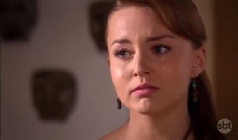 Foto de Angelique Boyer em novela Abismo de Paixão, do SBT