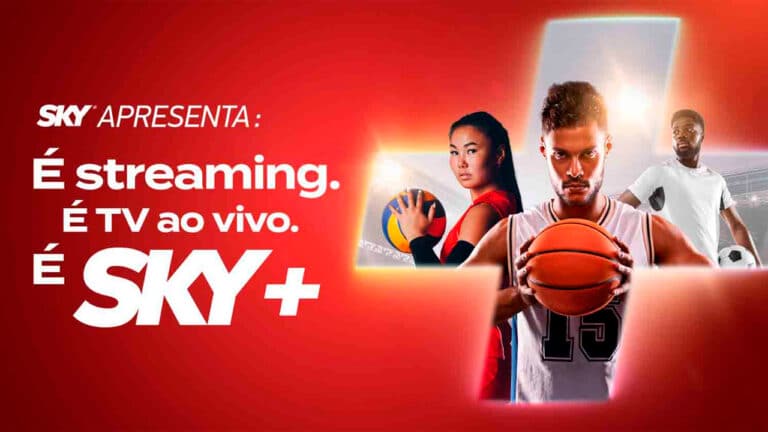 Imagem com foto de divulgação do Sky+, plataforma de TV por assinatura que vai substituir o DGO no Brasil