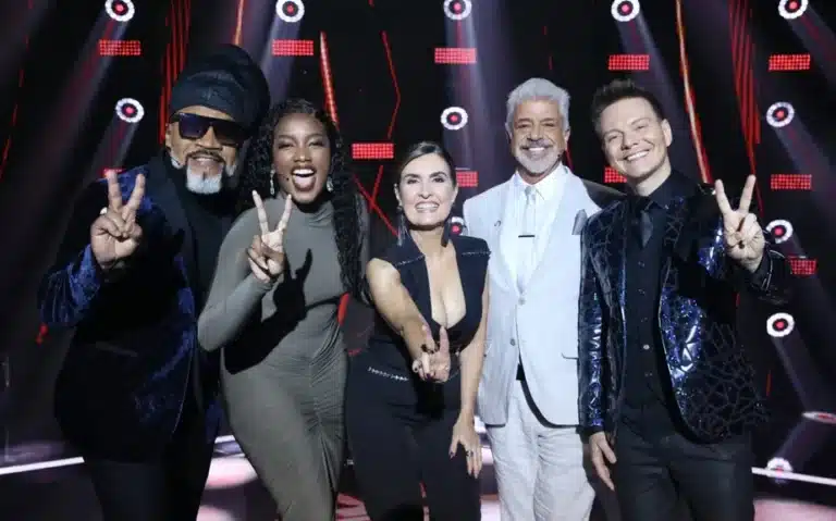 Foto de The Voice Brasil, na Globo