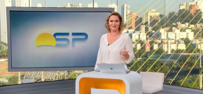 Foto de Ana Paula Campos, apresentadora do Bom DIa SP