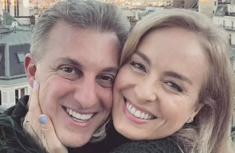 Foto de Angélica e Luciano Huck