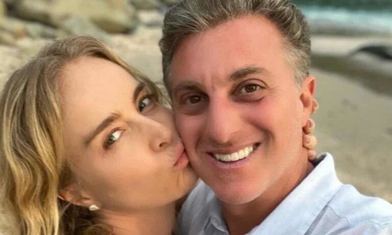 Foto de Angélica e Luciano Huck