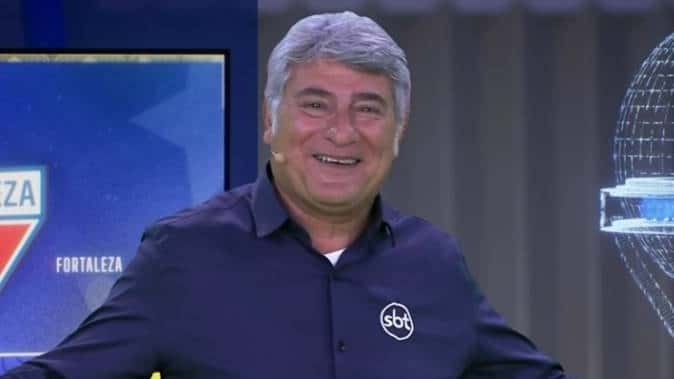 Foto de Cléber Machado no SBT