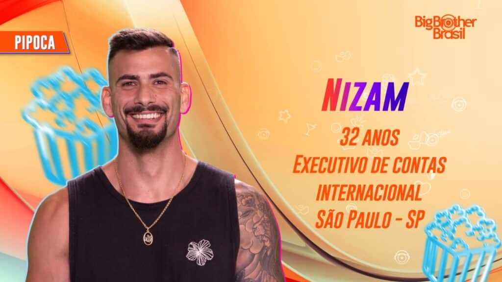 Imagem com foto do participante Nizam