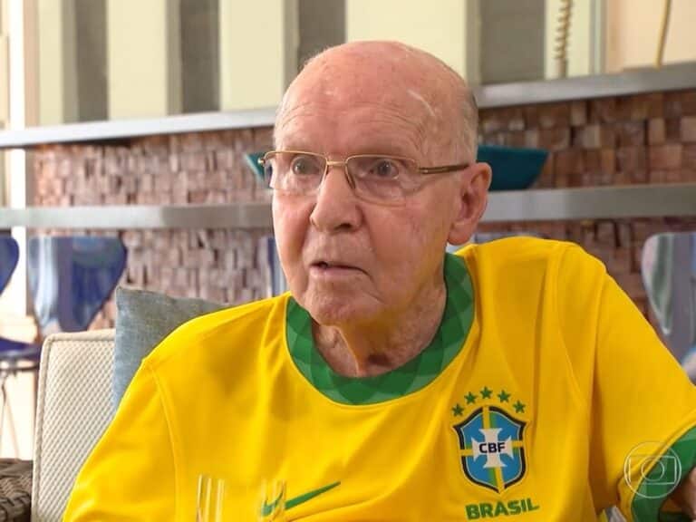 Foto do ex-jogador Zagallo