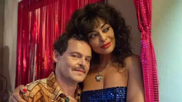 Foto de Juliana Paes e Matheus Nachtergaele em Renascer