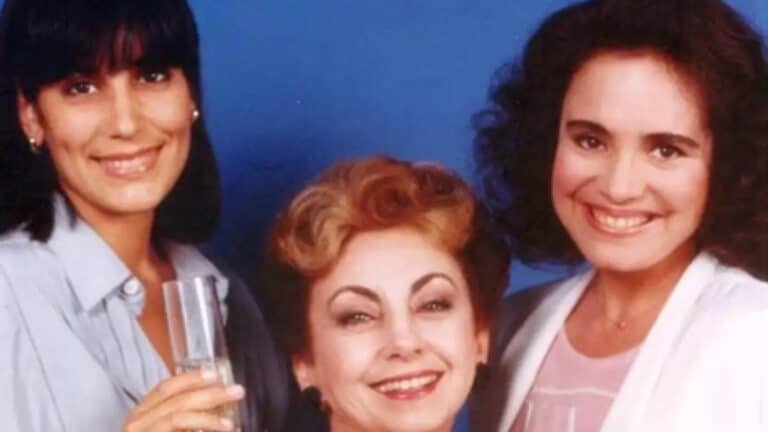 Foto de Gloria Pires, Beatriz Segall e Regina Duarte em Vale Tudo