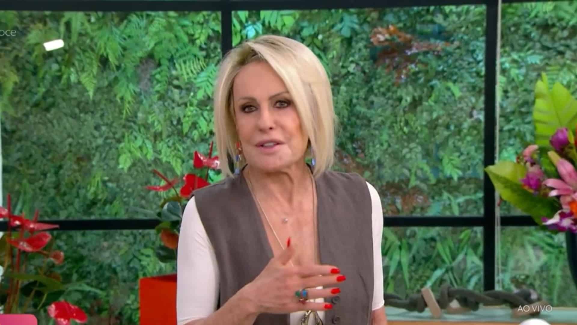 Ana Maria Braga Se Desculpa Por Usar Termo Racista No Mais Você Erros Que Cometo 