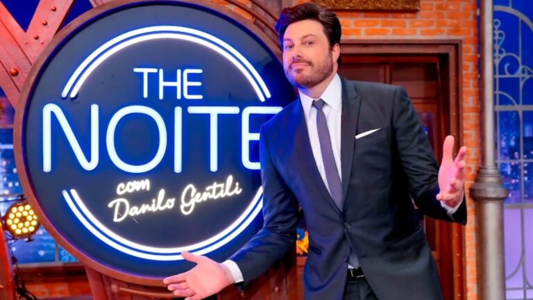 Foto de Danilo Gentili no The Noite