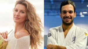 Foto de Gisele Bündchen e Joaquim Valente