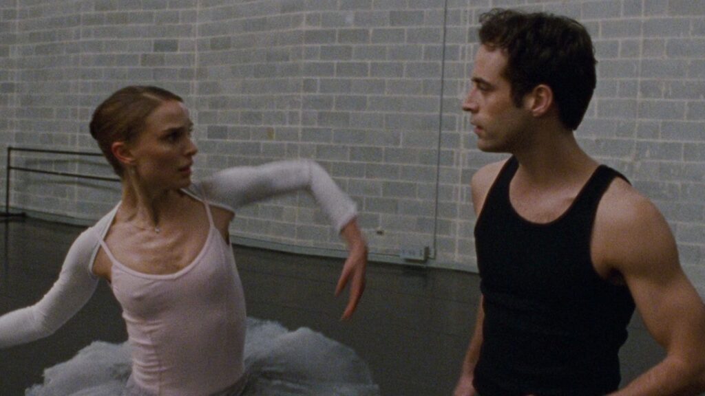 Foto de Natalie Portman e Benjamin Millepied em Cisne Negro