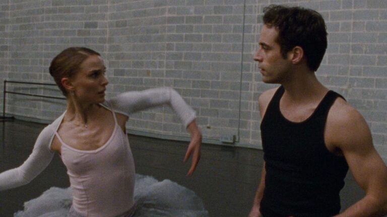 Foto de Natalie Portman e Benjamin Millepied em Cisne Negro