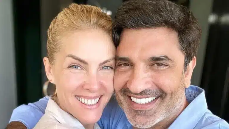 Foto de Ana Hickmann e Edu Guedes