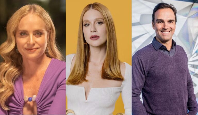 Montagem com Angélica, Marina Ruy Barbosa e Tadeu Schmidt