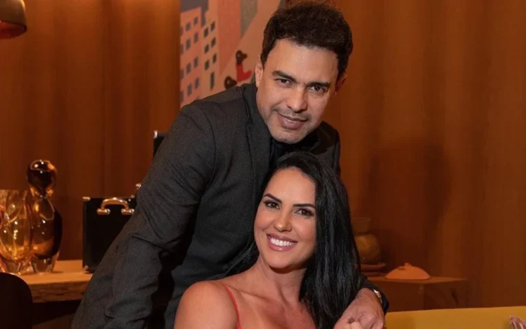 Foto de Graciele Lacerda e Zezé Di Camargo