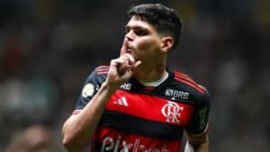 Foto de jogador do Flamengo, que foi processado pela Globo