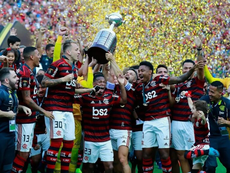 Foto de time do Flamengo