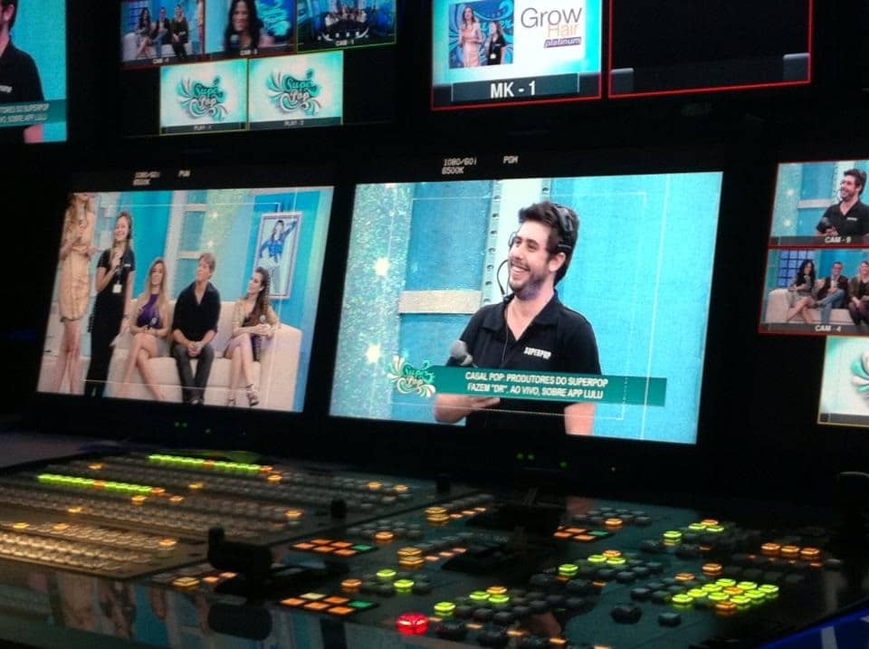 Foto de Rafael Venturini no switcher do Superpop