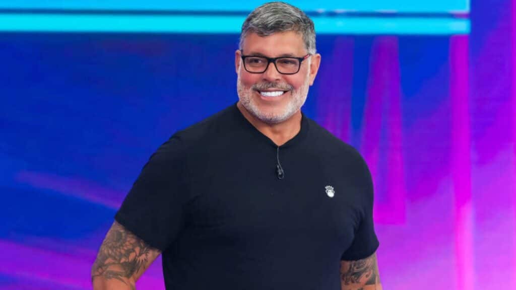 Foto de Alexandre Frota no Programa Silvio Santos; ex-ator falará sobre a G Magazine em documentário