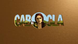 Logotipo da novela Cabocla