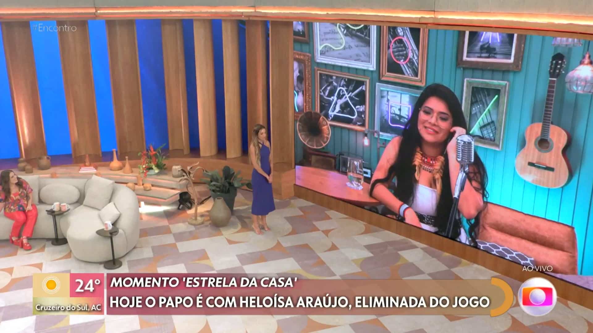 Foto do Momento Estrela da Casa no Encontro com Patrícia Poeta