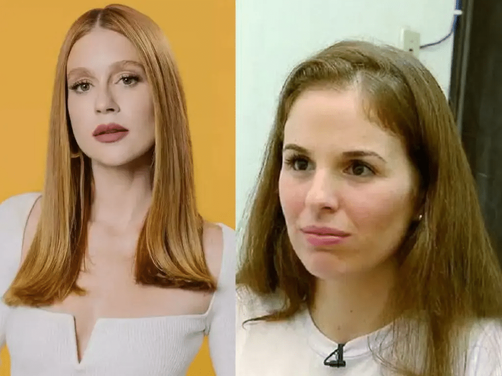 Montagem de Marina Ruy Barbosa e Suzane von Richthofen