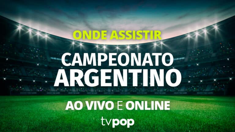 Arte das transmissões dos jogos do Campeonato Argentino e da Copa da Liga Argentina