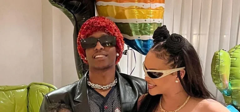 Foto de Rihanna e A$AP Rocky