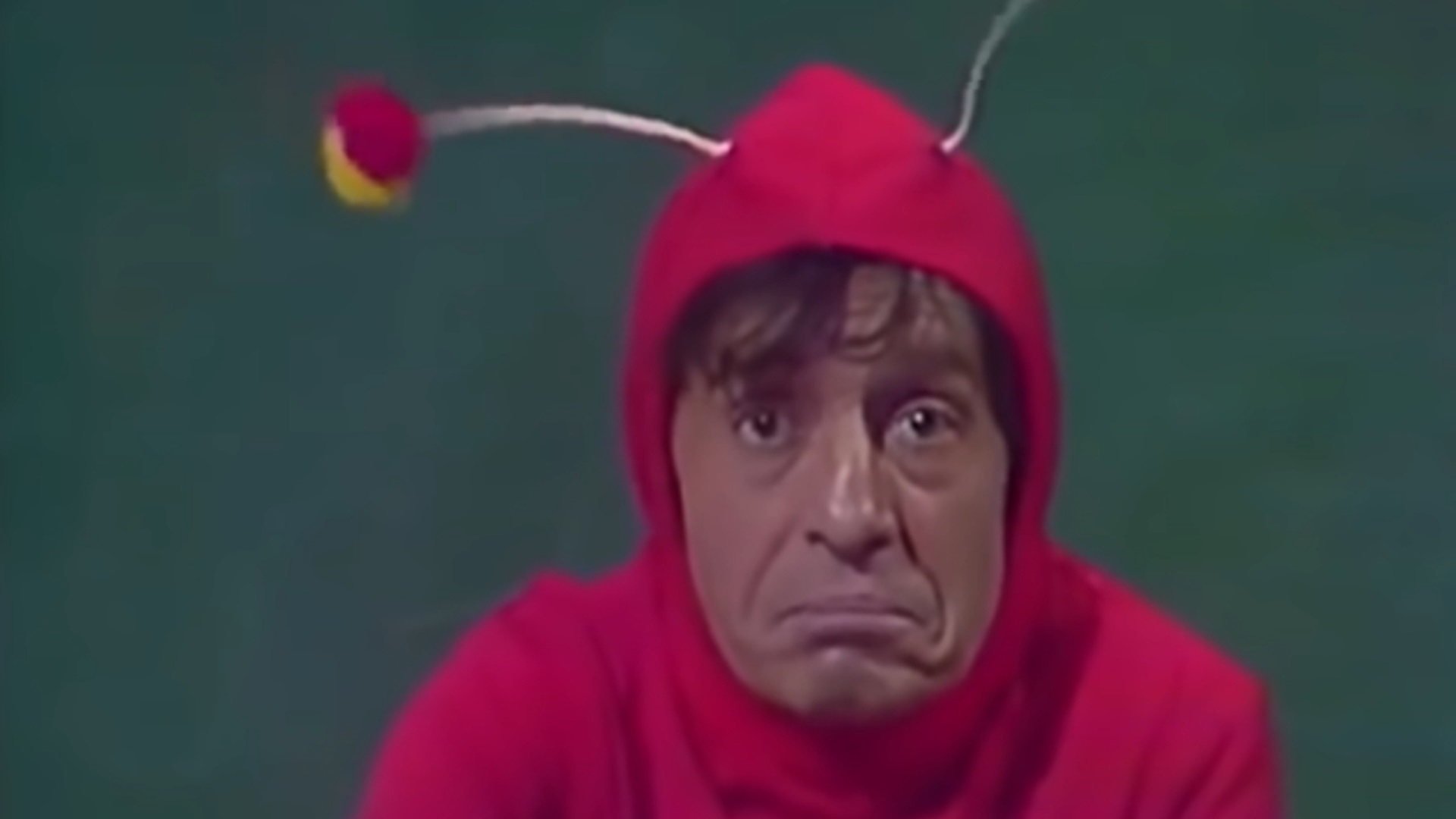 Foto do seriado Chapolin, transmitido na programação do SBT