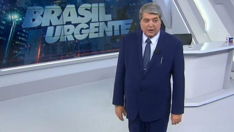 Foto de Datena no Brasil Urgente