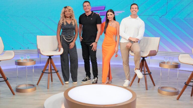 Foto do elenco de Fofocalizando no SBT