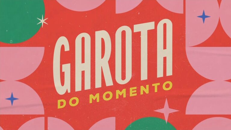 Logotipo da novela Garota do Momento