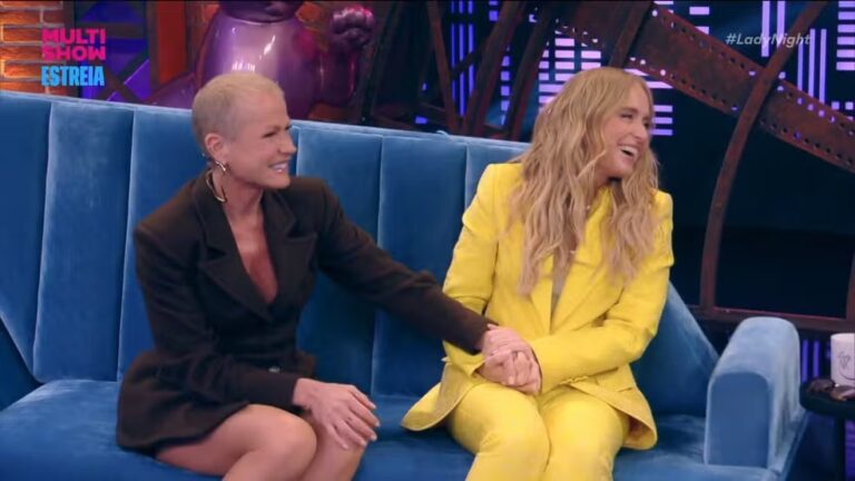 Foto de Angélica e Xuxa Meneghel