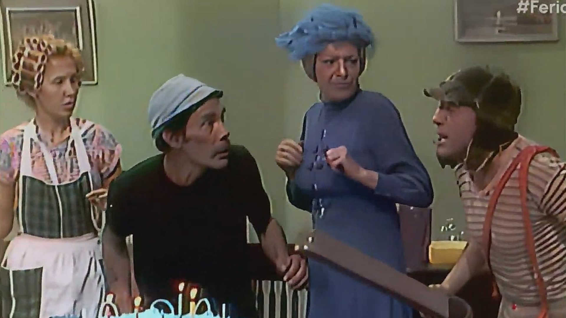 Foto de cena de episódio do seriado Chaves