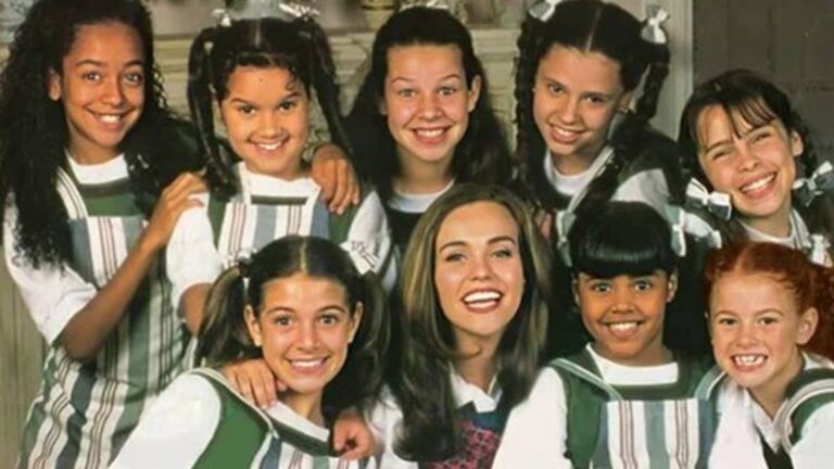 Foto do elenco de Chiquititas em 1997