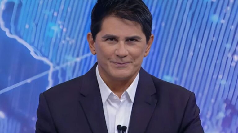 Foto de Cesar Filho no SBT Brasil