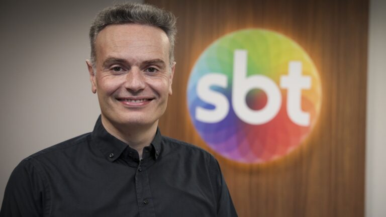 Foto de Leandro Cipoloni, diretor de Jornalismo do SBT