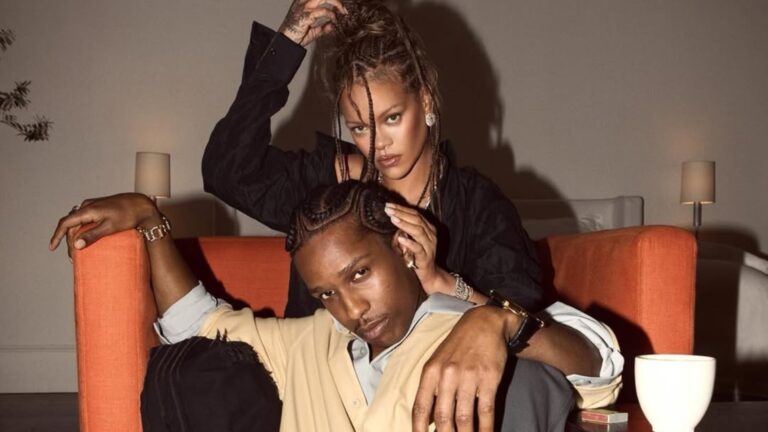 Foto de Rihanna e A$AP Rocky