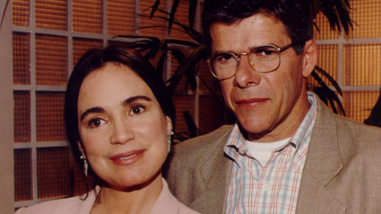 Helena (Regina Duarte) e Carlos Alberto Moretti (José Mayer) na novela História de Amor