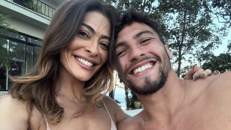 Foto de Juliana Paes e Henrique Barreira