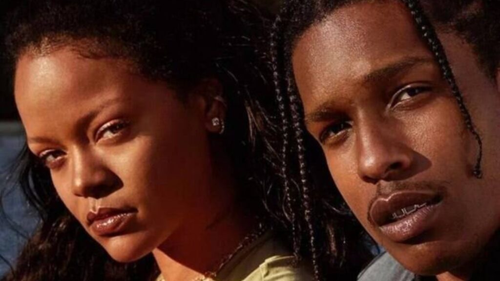 Foto de Rihanna com A$AP Rocky