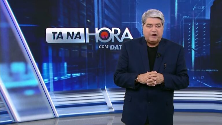 Foto do apresentador José Luiz Datena