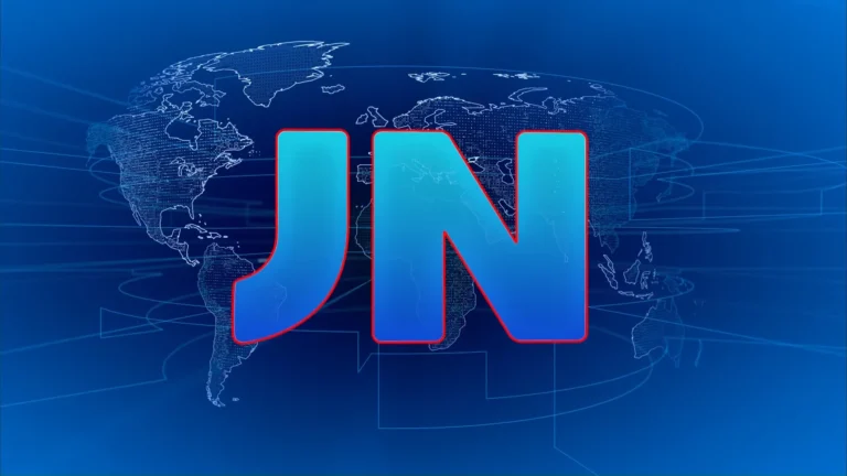 Foto do logotipo do Jornal Nacional