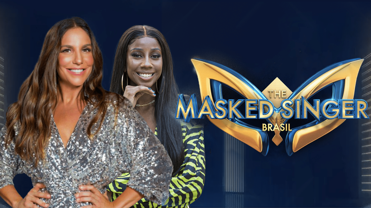 Ivete Sangalo e Camilla de Lucas são as apresentadoras do The Masked Singer Brasil (foto: Divulgação/TV Globo)