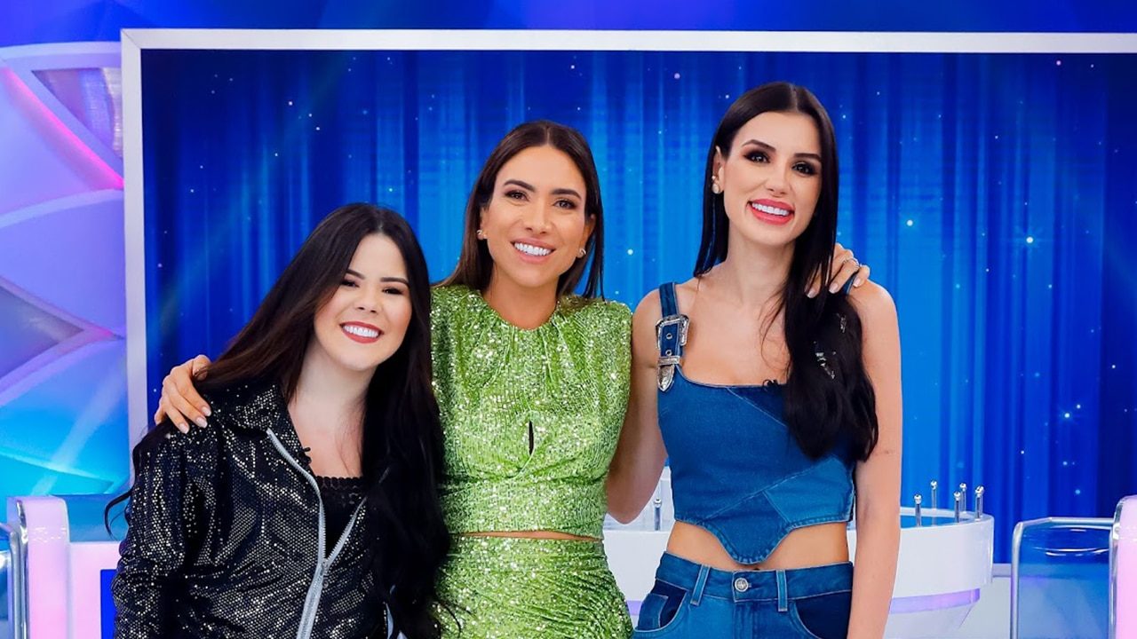 Imagem com foto de Japinha Conde, Patricia Abravanel e Gabi Cabrini