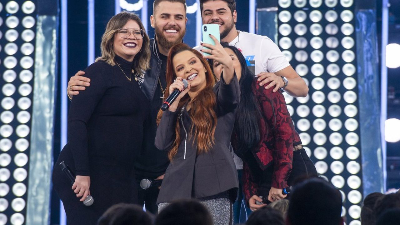 Marília Mendonça e a dupla Maiara & Maraisa se preparam para seguir os passos de Zé Neto & Cristiano e sair da Som Livre (foto: Divulgação/TV Globo)