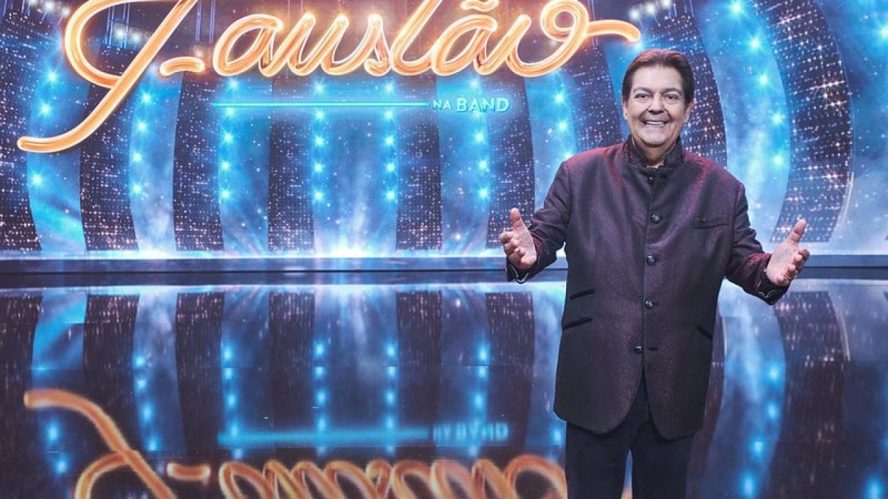 Imagem com foto de Fausto Silva, o Faustão