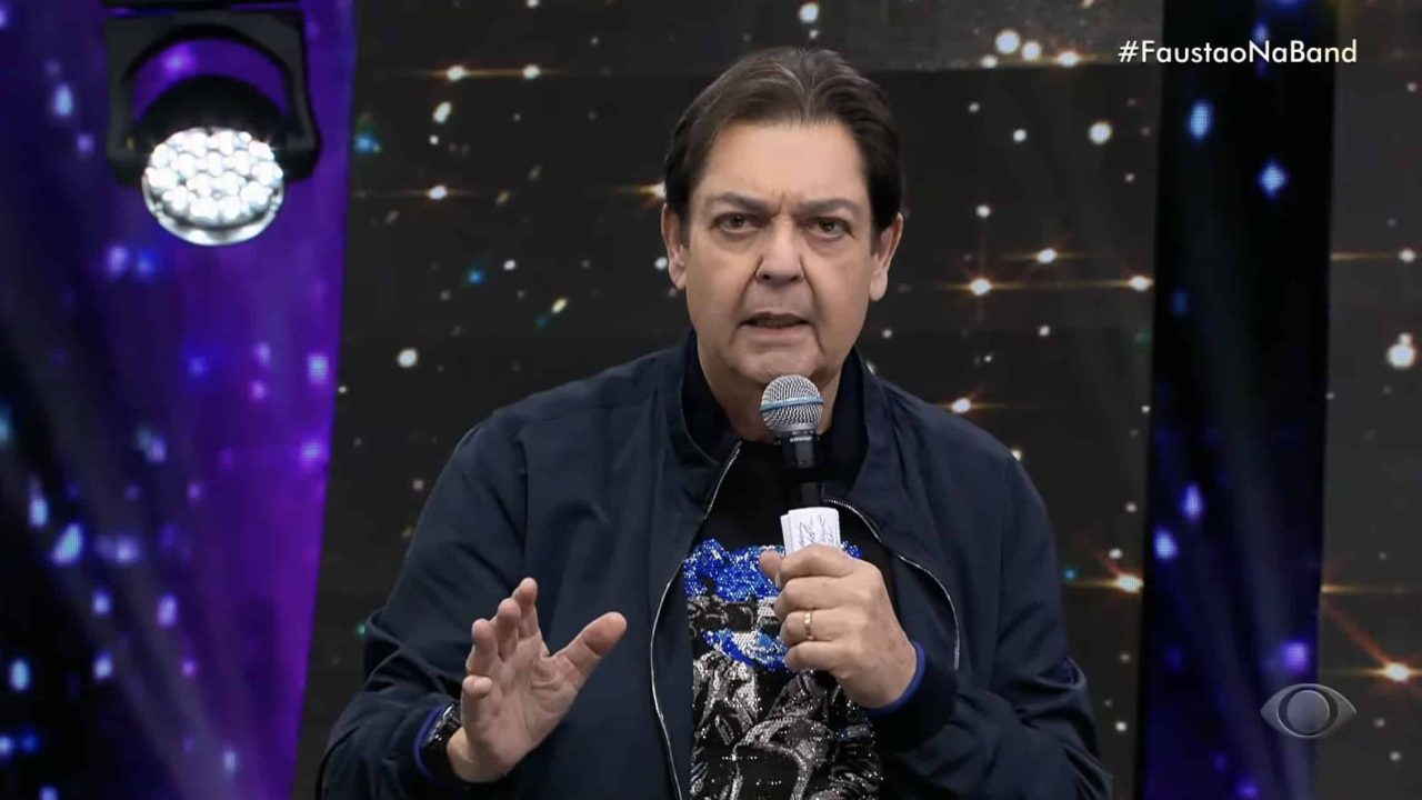 Foto do apresentador Faustão na Band