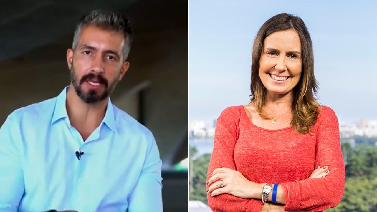 Imagem com montagem das fotos de Danilo Vieira e Susana Naspolini